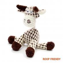 【ワンちゃんが喜ぶおもちゃ】rookcran ROOP FRIENDY デイジーカウ